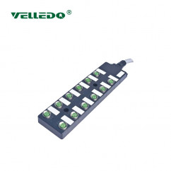 Распределительная коробка VELLEDQ M12-A3-12K4N-10.0TL/GY